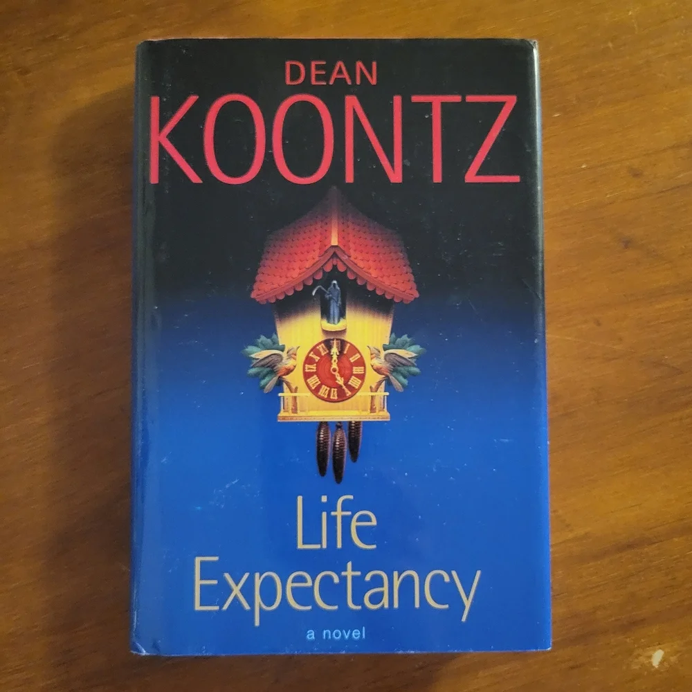 Dean Koontz Life Expectancy Hardcover Used Book Novel Mystery Thriller